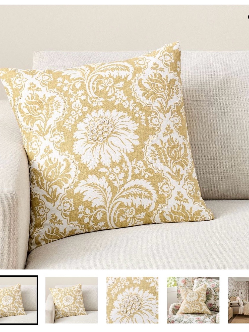 Pottery Barn Kravet Solaria Pillow Cover